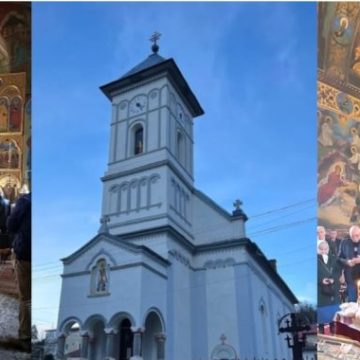 Hram la Biserica „Sf. Nicolae” din Petroșani, cea mai veche și cea mai mare biserică de piatră din Valea Jiului
