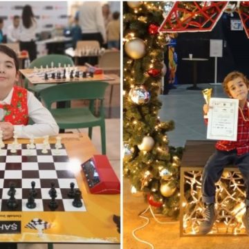 Final de an cu succes pe eșichier pentru șahiștii Dominic Popescu și Eric Iftime