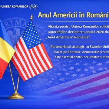 AUR a depus proiectul de lege pentru instituirea anului 2026 ca „Anul Statelor Unite ale Americii în România”