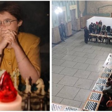 Micii șahiști ai Văii Jiului s-au bucurat de oportunitatea unui simultan de șah cu Marea Maestră Sabina Foișor