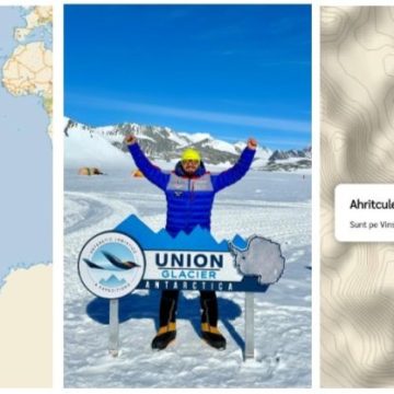 Al șaselea vârf, încă o misiune îndeplinită cu succes în Antarctica de alpinistul Adrian Ahrițculesei