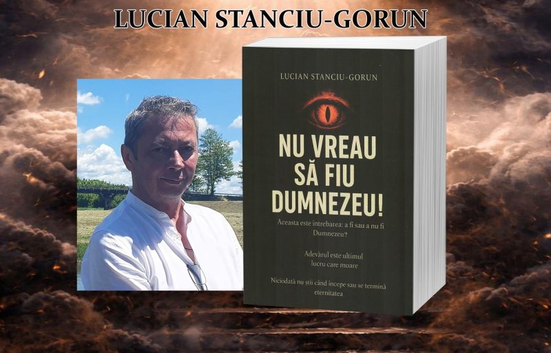 Biblioteca județeană „Ovid Densușianu” Deva prezintă noua carte a scriitorului Lucian Stanciu-Gorun, intitulată „Nu vreau să fiu Dumnezeu!”