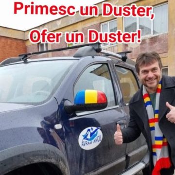 624258124_1459491278868301_8949352896254515811_n De ziua lui, înotătorul Avram Iancu a primit un Duster! Acum, așa cum a promis, va dona un Duster!