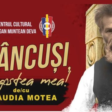 Spectacol multimedia „Brâncuși, dragostea mea!” la Deva, de și cu actrița Claudia Motea