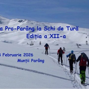 Invitație la ceea de a XII-a ediție a Cupei Pro-Parâng la schi de tură