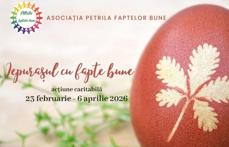641273689_1230810715899136_4729698761794097301_n În Petrila faptelor bune este așteptat „Iepurașul cu fapte bune”