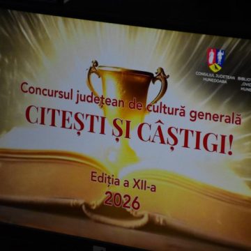 Rezultatele primei zilei de la concursul județean de cultură generală ”Citești și câștigi!” – ediția a XII-a, 2026