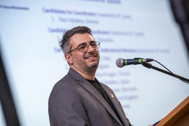 Dr. Cristian Ciobanu, coordonatorul Geoparcului Internațional UNESCO Țara Hațegului – Universitatea din București, a fost ales vice-coordonator al Rețelei Europene a Geoparcurilor