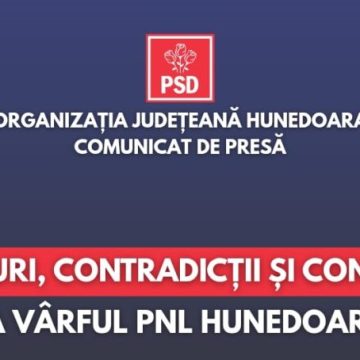 Comunicat de presă al Organizației PSD Hunedoara