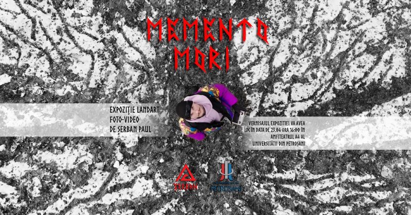 „Memento Mori” debut expozițional Paul Șerban la Universitatea din Petroșani