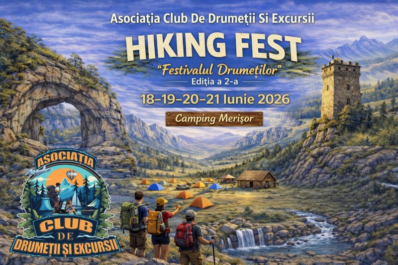 668719839_122171544038672452_8664670300955900955_n Au început înscrierile pentru ediția a doua a Festivalului Drumeților de la Merișor