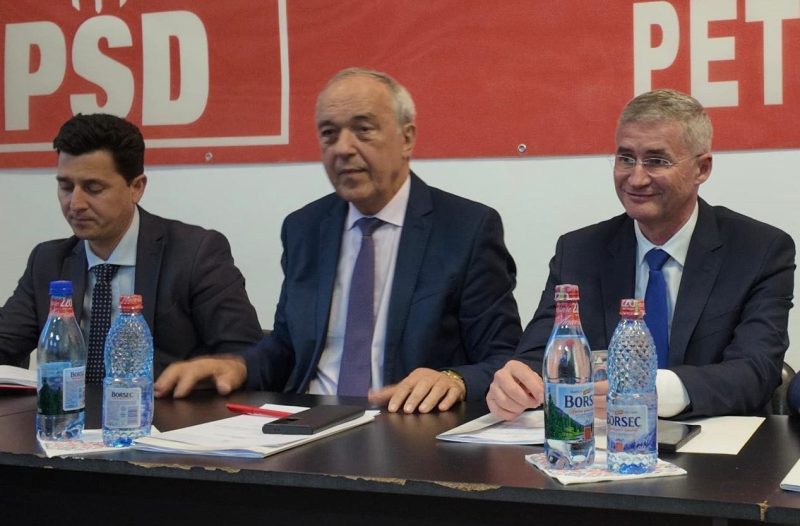 Primarul Tiberiu Iacob Ridzi a fost ales pentru un nou mandat în fruntea Organizației PSD Petroșani