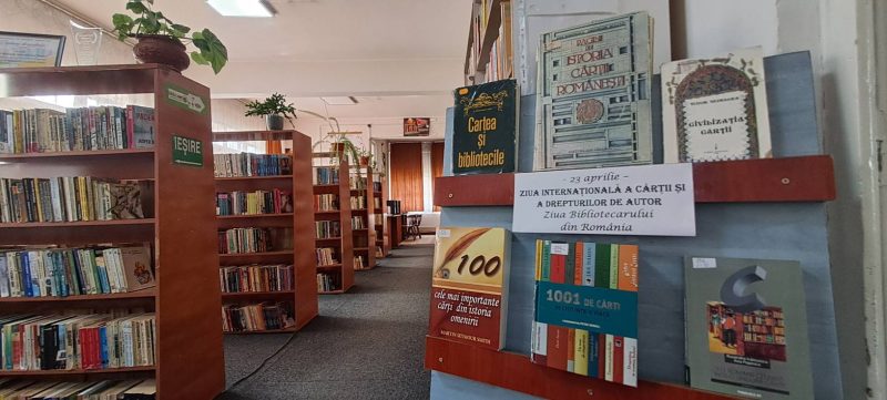 La Biblioteca Municipală „Valeriu Butulescu” din Petroșani este marcată sărbătoarea cărții și a celor care o păstrează vie