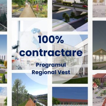 ADR Vest a depășit pragul de 100% contractare în Programul Regional Vest