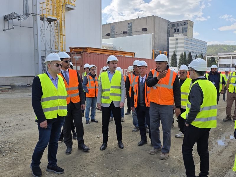 Ministrul Energiei, Bogdan Gruia Ivan a evaluat stadiul lucrărilor de la centrala Mass Mintia Power Plant