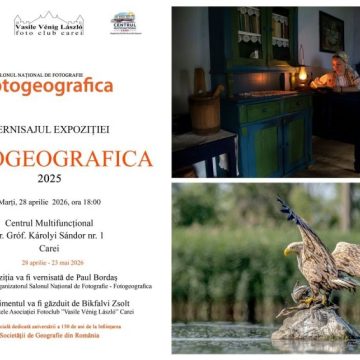 Expoziția „Fotogeografica”, o celebrare a artei fotografice și a geografiei vizuale, ajunge la Carei
