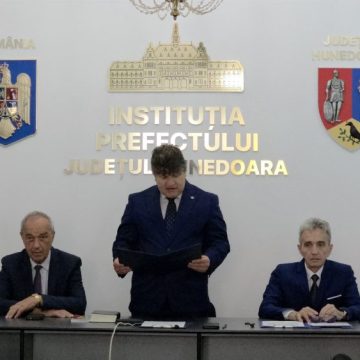 Noul prefect al județului Hunedoara, Széll Lörincz a fost instalat în funcție