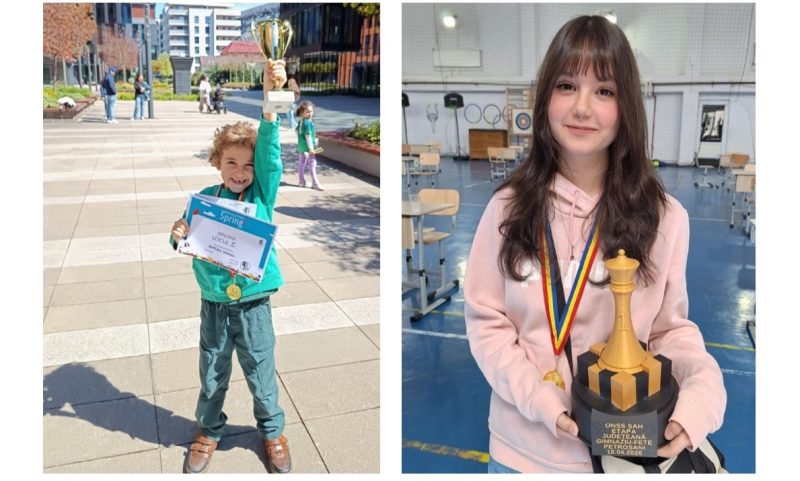 Noi succese pentru copiii pasionați de șah din Valea Jiului