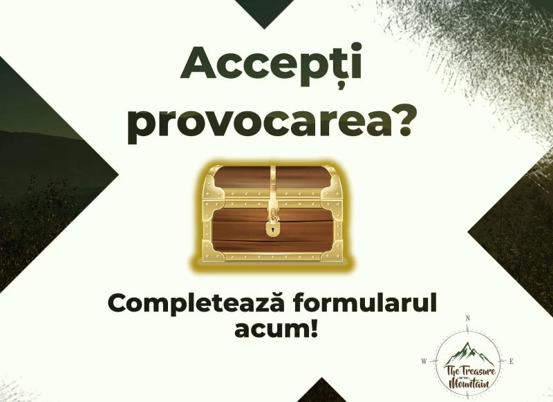 The Treasure of The Mountain – provocarea lunii mai lansată către studenții dornici de mișcare