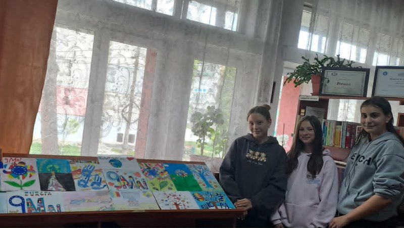 1 ,,Europa Unită prin artă” la Biblioteca Municipală ,,Valeriu Butulescu” Petroșani