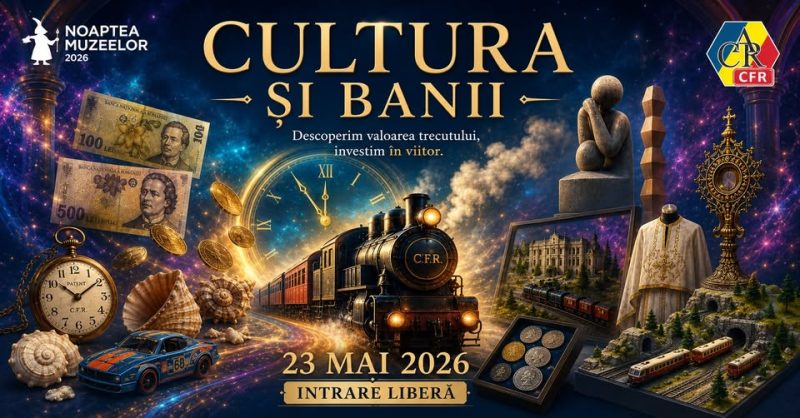 701004398_1443432321154652_4783632641952483799_n Expoziții și evenimente speciale sub genericul „Cultura și banii” în Noaptea Muzeelor la sediul CAR-CFR Petroșani