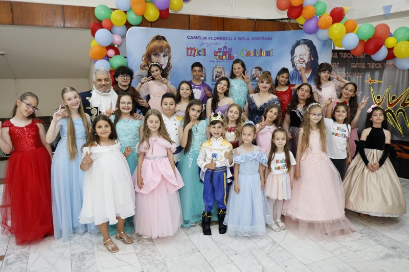 Dublă lansare de disc Bela Andrași & Camelia Florescu, într-un spectacol de poveste al „Kids Castle”