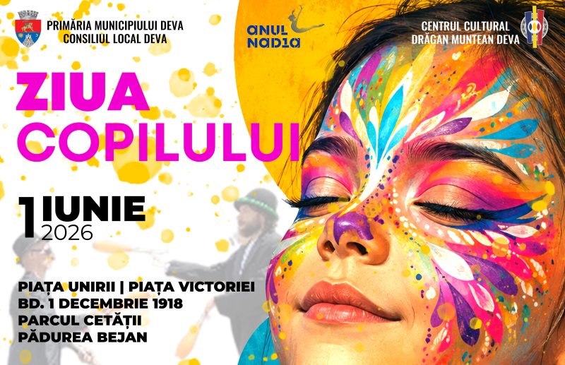 afis 1 iunie - Copy Ziua Copilului transformă Deva într-un tărâm al poveștilor și al veseliei