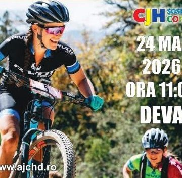Restricții de circulație în municipiul Deva pentru evenimentul ciclist ,,Tinerii pe bicicletă”