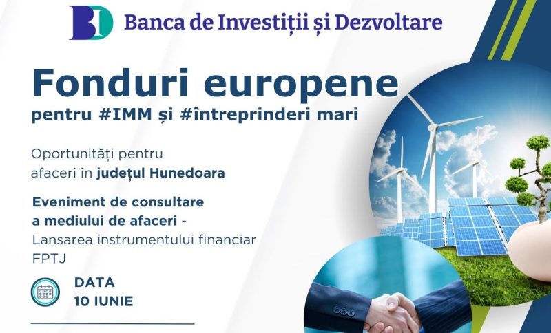 720146338_1009008058441743_1603824793859490202_n - Copy Oportunități noi de finanțare pentru companiile din Hunedoara, prin Fondul pentru Tranziție Justă