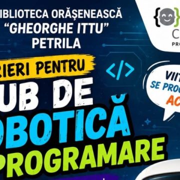 WhatsApp Image 2026-06-10 at 11.10.08 - Copy Se fac înscrieri pentru Clubul de robotică și programare de la Biblioteca „Gheorghe Ittu” din Petrila
