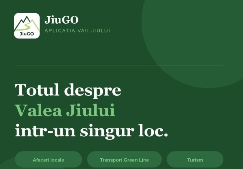 S-a lansat oficial „JiuGO”, prima aplicație digitală a Văii Jiului