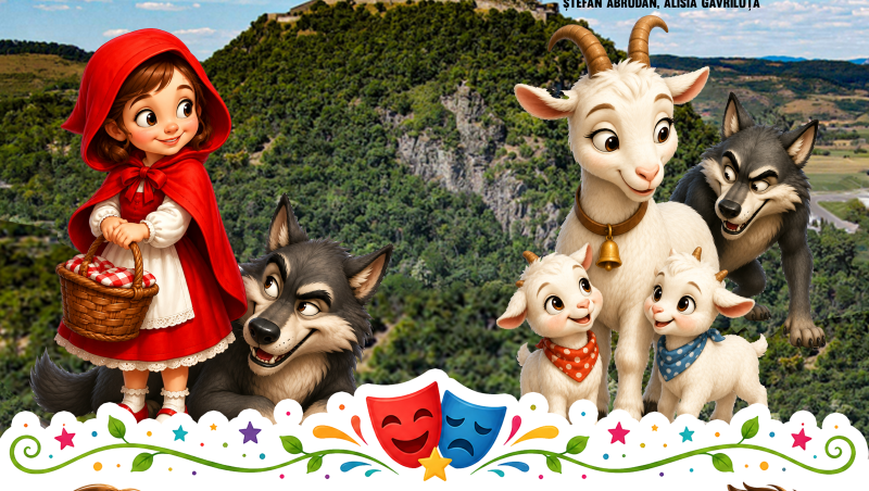 Weekend cu teatru și face painting pentru întreaga familie, în Cetatea Deva