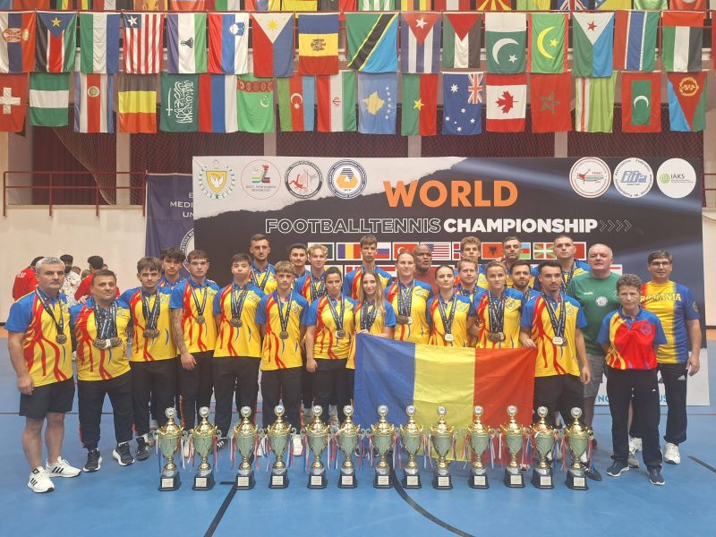 Anemaria Gherghel din Lupeni, din nou cea mai bună sportivă de fotbal-tenis din lume!